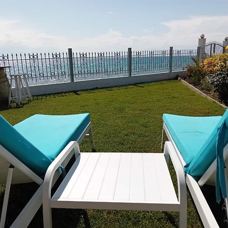 Beachfront Villa Athina Vergia Exterior foto