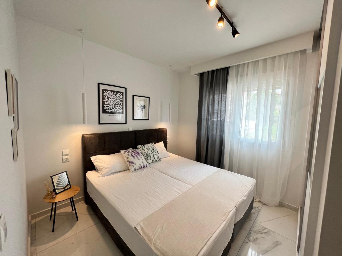 Beachfront Villa Athina Vergia Exterior foto